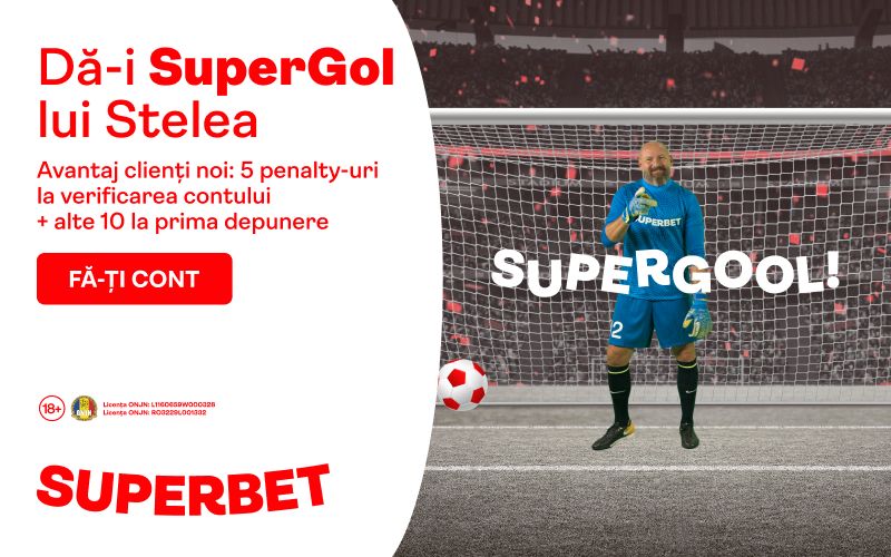 SuperGol: Câștigă un bilet VIP la Supermondial cu Stelea!