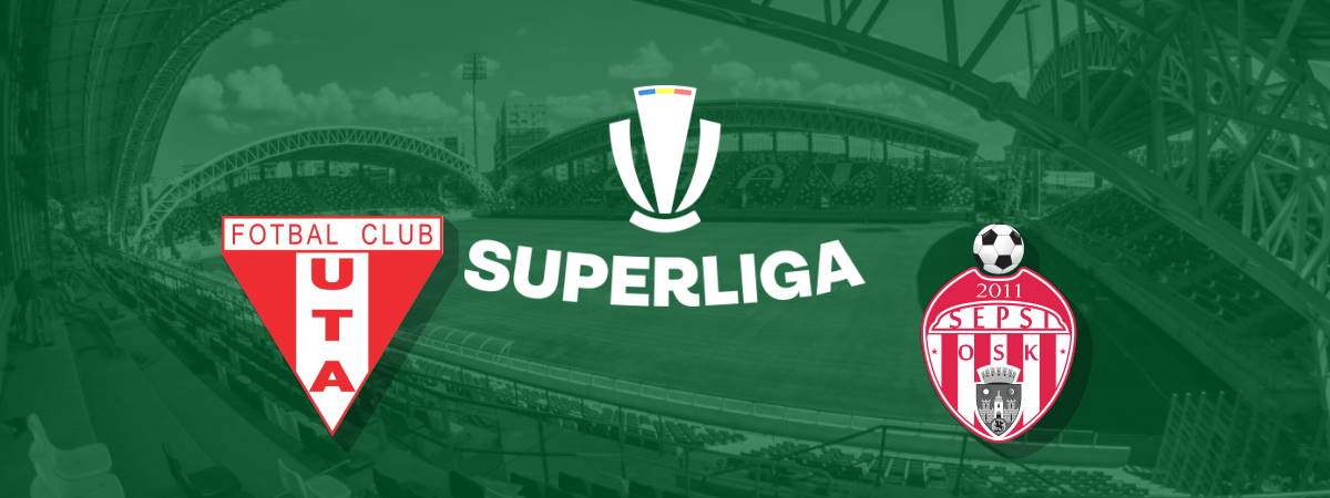 Ponturi pariuri UTA vs Sepsi, Superliga, 2-12-2022 